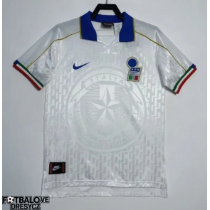 Itálie 1995 Retro Venkovní Dres Krátký Rukáv Itálie 1995 Retro Venkovní Dres Krátký Rukáv